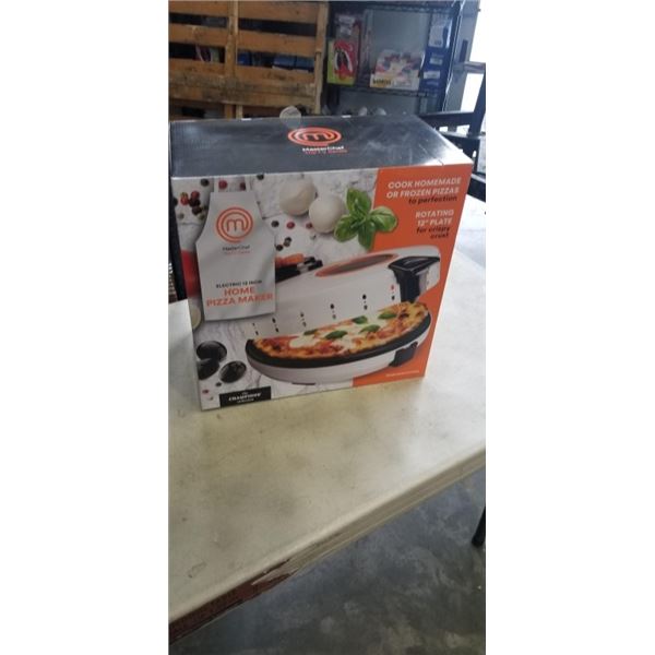 NEW MASTERCHEF ELECTRIC 12 INCH HOME PIZZA MAKER