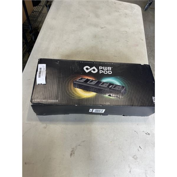 PWR POD 4-PORT FAST CHARGER