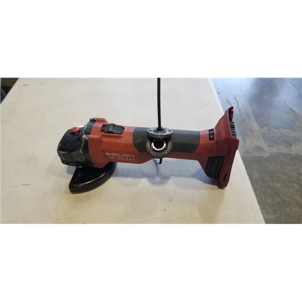 HILTI CORDLESS ANGLE GRINDER - WORKING, NO BATTERY