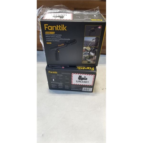 2 FANTTIK K100 FLIP MUTIFUNCTIONAL PORTABLE LITHIUM BATTERY WASHERS