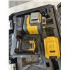 Image 2 : DEWALT LASER LEVEL IN CASE W/ BATTERY AND BATTERY CHARGER