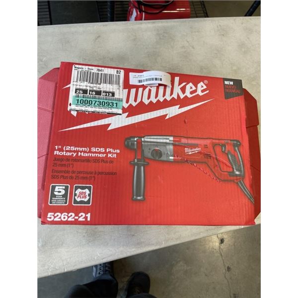 BRAND NEW MILWAUKEE 1" SDS PLUS ROTARY HAMMER DRILL