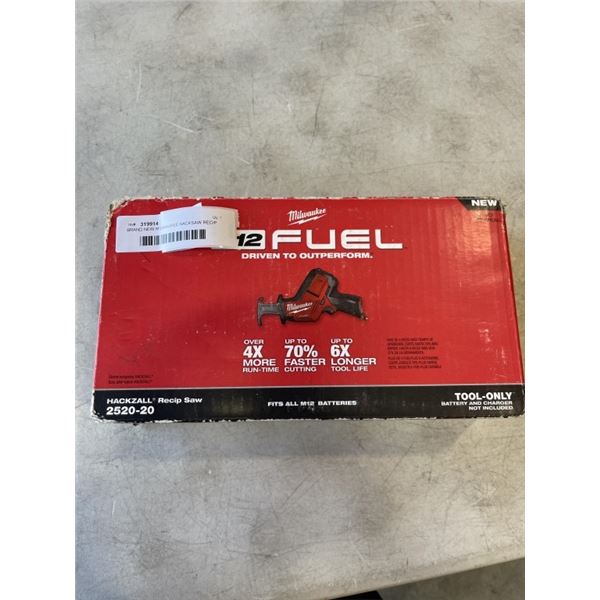 BRAND NEW MILWAUKEE HACKSAW RECIP SAW