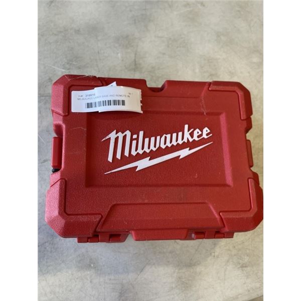 MILWAUKEE LASER BASE AND REMOTE IN CASE