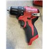 Image 2 : 2 MILWAUKEE 3/8" BRUSHLESS DRILL DRIVERS W/ BATTERY CHARGER - WORKING, NO BATTERIES