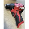 Image 3 : 2 MILWAUKEE 3/8" BRUSHLESS DRILL DRIVERS W/ BATTERY CHARGER - WORKING, NO BATTERIES