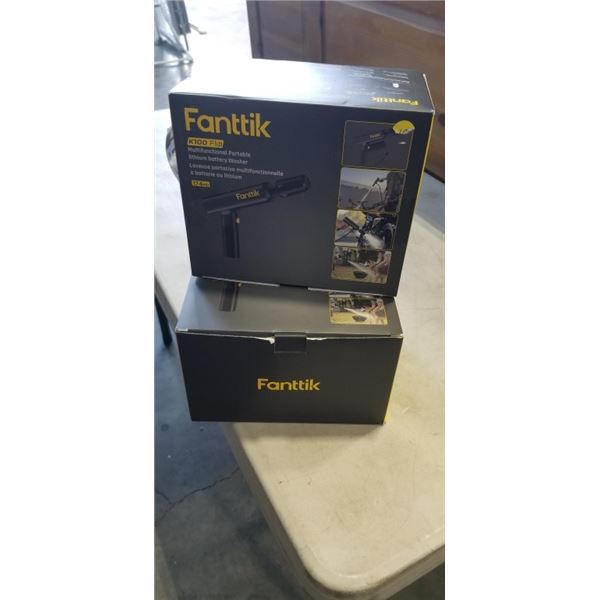 2 FANTTIK K100 FLIP MUTIFUNCTIONAL PORTABLE LITHIUM BATTERY WASHERS