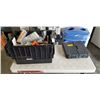 Image 1 : LARGE TOTE FULL OF POWER AND HAND TOOLS