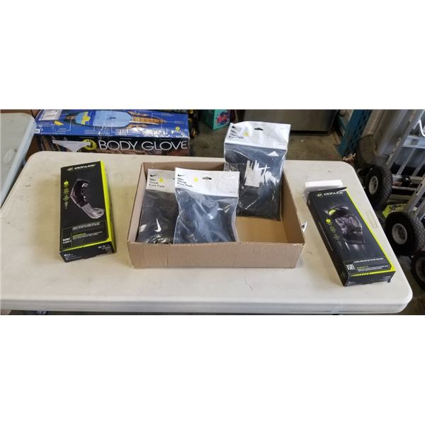 NEW DONJOY KNEE BRACE AND ELBOW PAD AND NIKE STREAK KNEE PADS