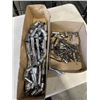 Image 1 : 2 BUNDLES OF  3/8" AND 1/2" SOCKETS AND BOX W/ ALAN KEYS