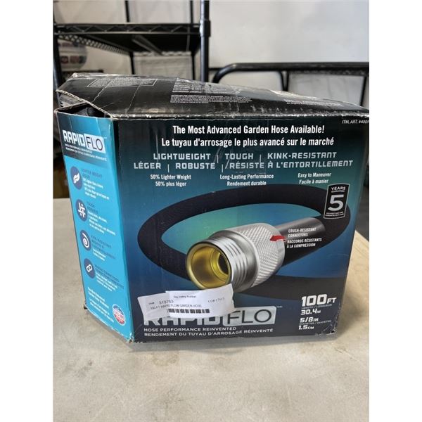 100-FT RAPID FLOW GARDEN HOSE