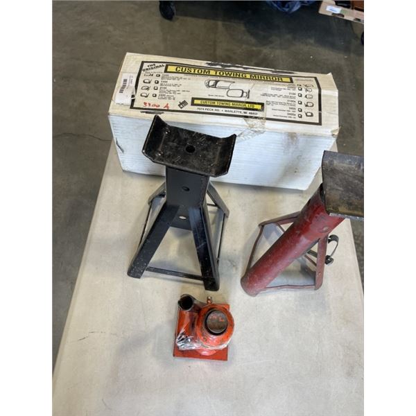 SIDE MIRRORS AND 3 JACKS