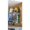 Image 5 : TRAY OF ASSORTED HAND TOOLS AND AUTOMOTIVE AND SHOP ITEMS, LOTS OF NEW ITEMS