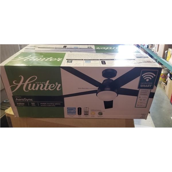 HUNTER AEROSYNC INDOOR 50" CEILING FAN