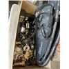 Image 2 : 3 BOXES OF POWER CORDS, ELECTRONICS, TOOLS ETC
