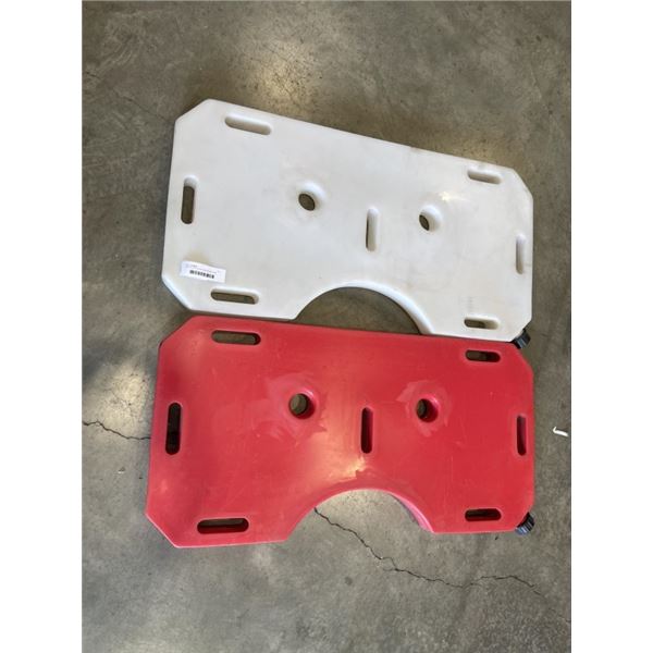 VEHICLE SIDE MOUNT WATER AND GAS TANKS