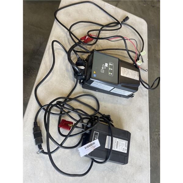 2 COMMERCIAL BATTERY CHARGERS