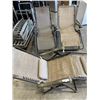 Image 1 : 3 ZERO GRAVITY PATIO CHAIRS