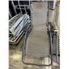 Image 3 : 3 ZERO GRAVITY PATIO CHAIRS