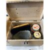 Image 3 : 2 WOOD STORAGE BOXES FULL OF POLISHING SUPPLIES