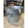 Image 1 : 7 15 INCH GALVANIZED BUCKETS