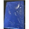 Image 3 : 6 NEW BLUE STACKING PATIO SIDE TABLES 25"x17"