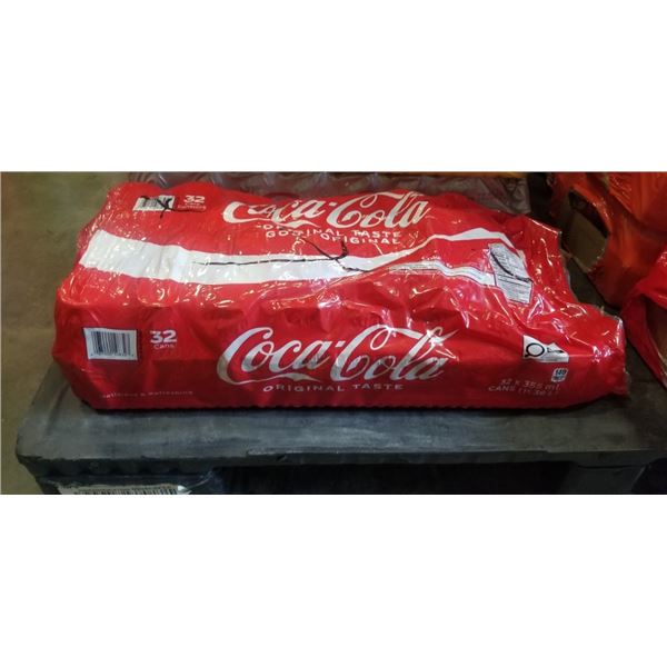 FLAT OF COCA COLA, SOME CANS MAY BE MISSING