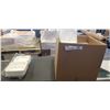 Image 1 : BOX OF VARIOUS CLAMSHELLS AND CONTAINERS