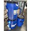 Image 1 : 3 FOOD GRADE 50 LITRE PLASTIC DRUMS
