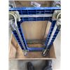 Image 4 : 3 FOUR WHEEL DOLLIES AND WOODEN BOX ON WHEELS