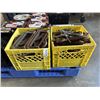 Image 1 : 2 CRATES FULL OF ASSORTED SIZE C CLAMPS