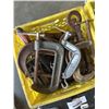 Image 3 : 2 CRATES FULL OF ASSORTED SIZE C CLAMPS