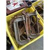 Image 4 : 2 CRATES FULL OF ASSORTED SIZE C CLAMPS