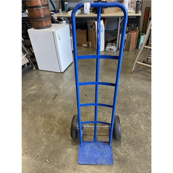 2 WHEEL BLUE METAL DOLLY