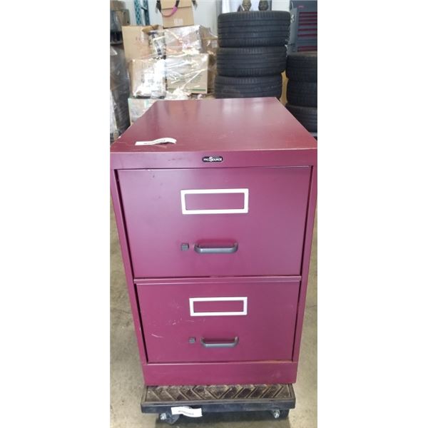 PRO SOURCE 2 DRAWER OFFICE CABINET