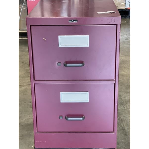 PRO SOURCE 2 DRAWER OFFICE CABINET
