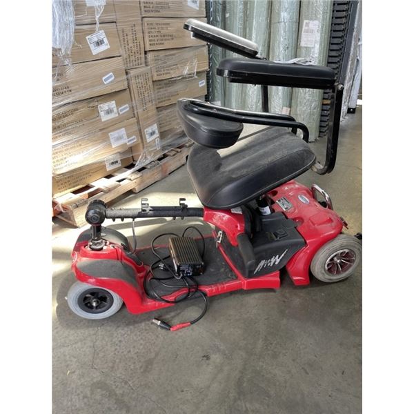 RIDE ON ELECTRIC SCOOTER W/ BATTERY CHARGER - WORKING, NO BATTERY