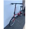 Image 2 : RED/ BLACK BOARDWALK FOLDING BIKE
