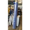 Image 1 : NEW ROLL OF BLUE FABRIC, 62 INCH TALL