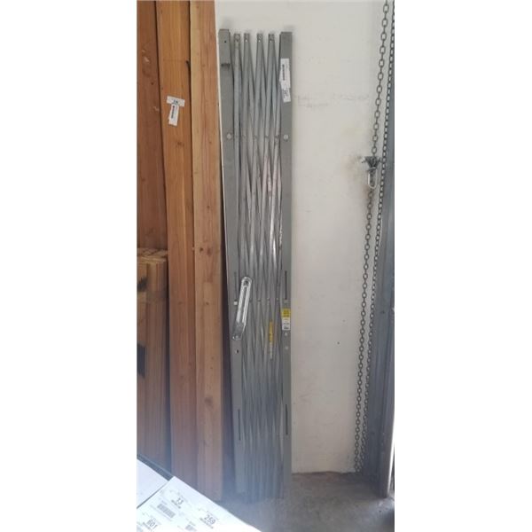 6 FOOT X 6 FOOT METAL SECURITY GATE