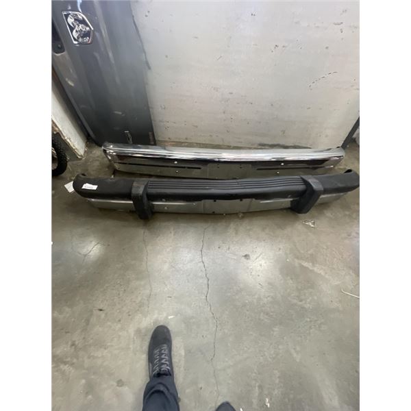 2 SQUARE BODY DODGE BUMPERS