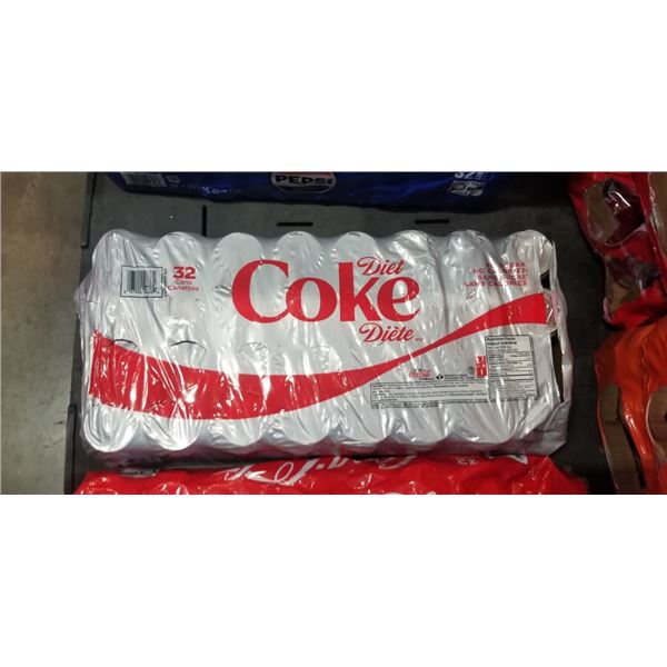FLAT OF DIET COKE, SOME CANS MAY BE MISSING