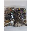 Image 1 : 2 SMALL BAGS OF MISC JEWELRY AND PARTS ETC