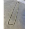 Image 2 : EXTRA LENGTH, HAND KNOTTED PEARLS NECKLACE, 27"