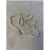 Image 3 : EXTRA LENGTH, HAND KNOTTED PEARLS NECKLACE, 27"