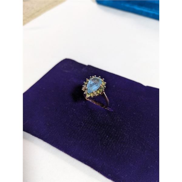 VINTAGE 18K GF RING, SIZE 9