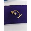 Image 2 : 1/20 12K GF PIN W/ LARGE GENUINE CULTURED PEARL