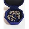 Image 1 : 13 PAIRS OF MISC STUD EARRINGS IN BOX
