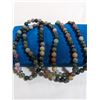 Image 2 : DOUBLE LENGTH GEN STONE BEADS NECKLACE