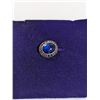Image 1 : VINTAGE SILVER W/ BLUE STONES ESSENTIAL 7 LEADERS CLUB BROOCH